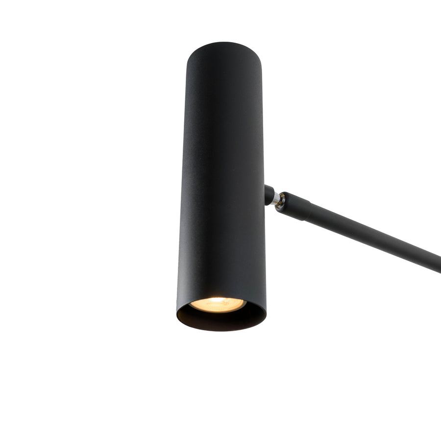 Wall light ELO polished brass + black ebanized wood
