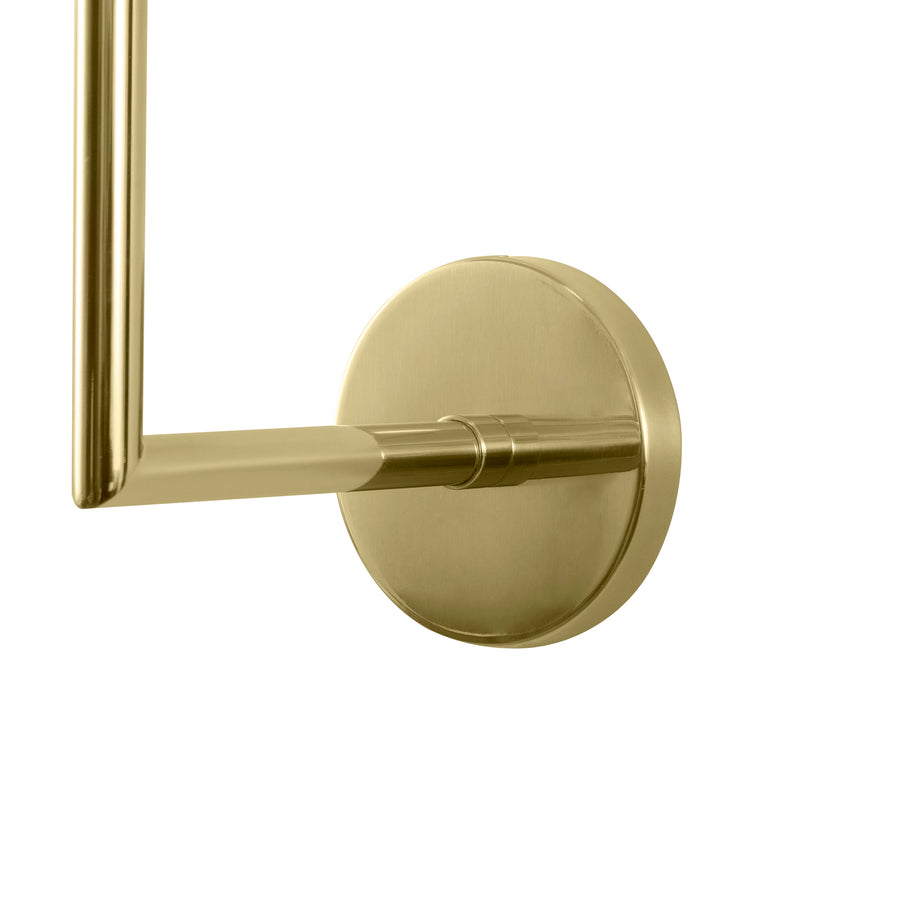 Wall light GUARDA CHUVA oxidized matte brass (grey)