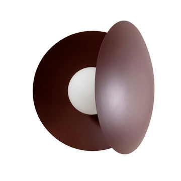 Wall light OSTRA black microtexture