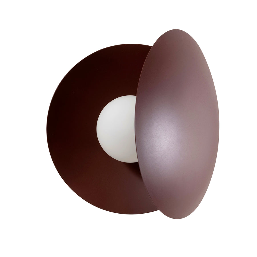 Wall light OSTRA black microtexture