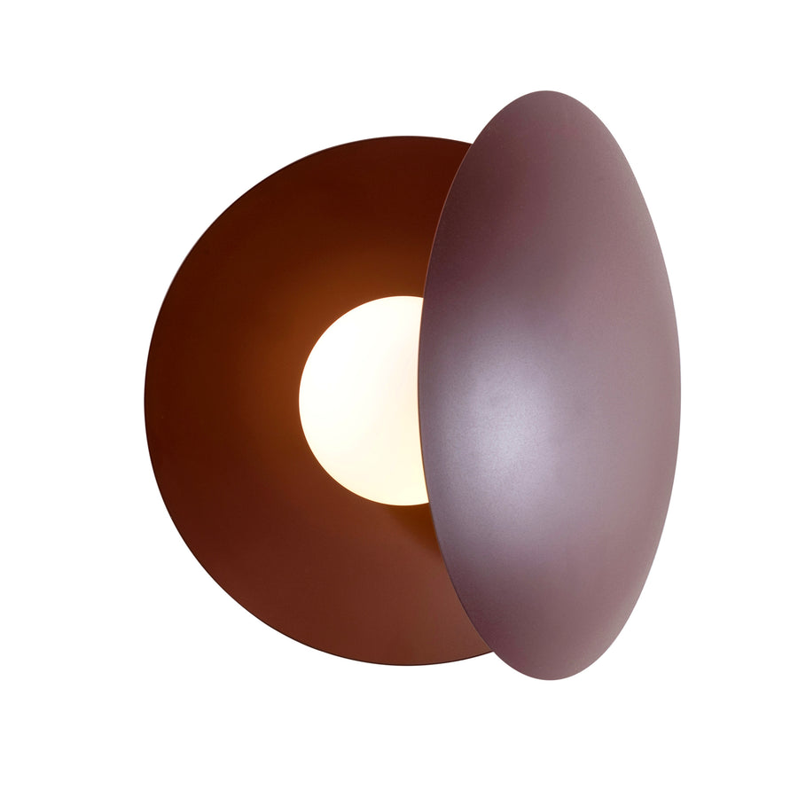 Wall light OSTRA black microtexture