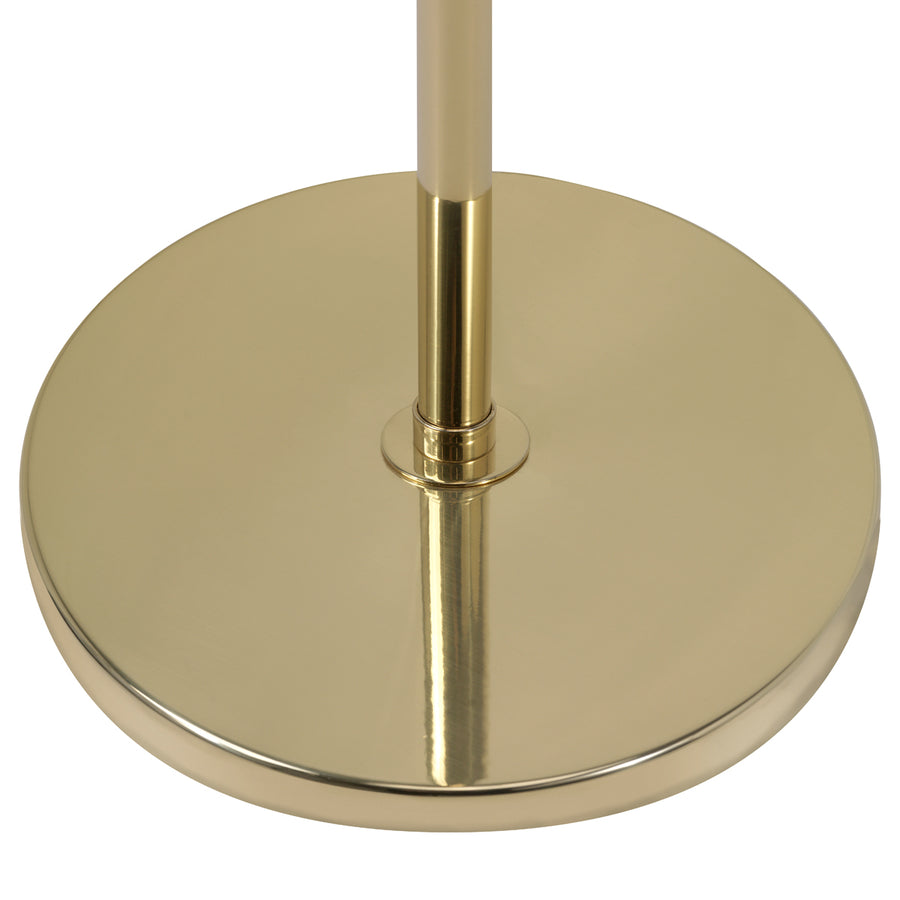 Column SPUTNIK high 12 polished brass globes
