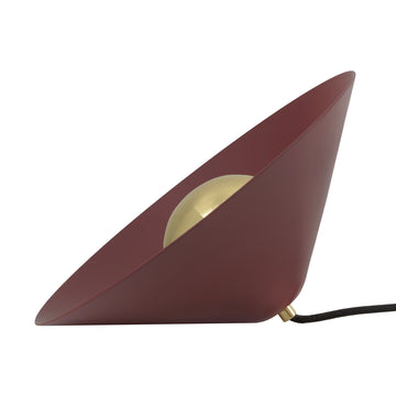 Luminaire GIRASSOL M  polished hammered brass shade + polished button brass