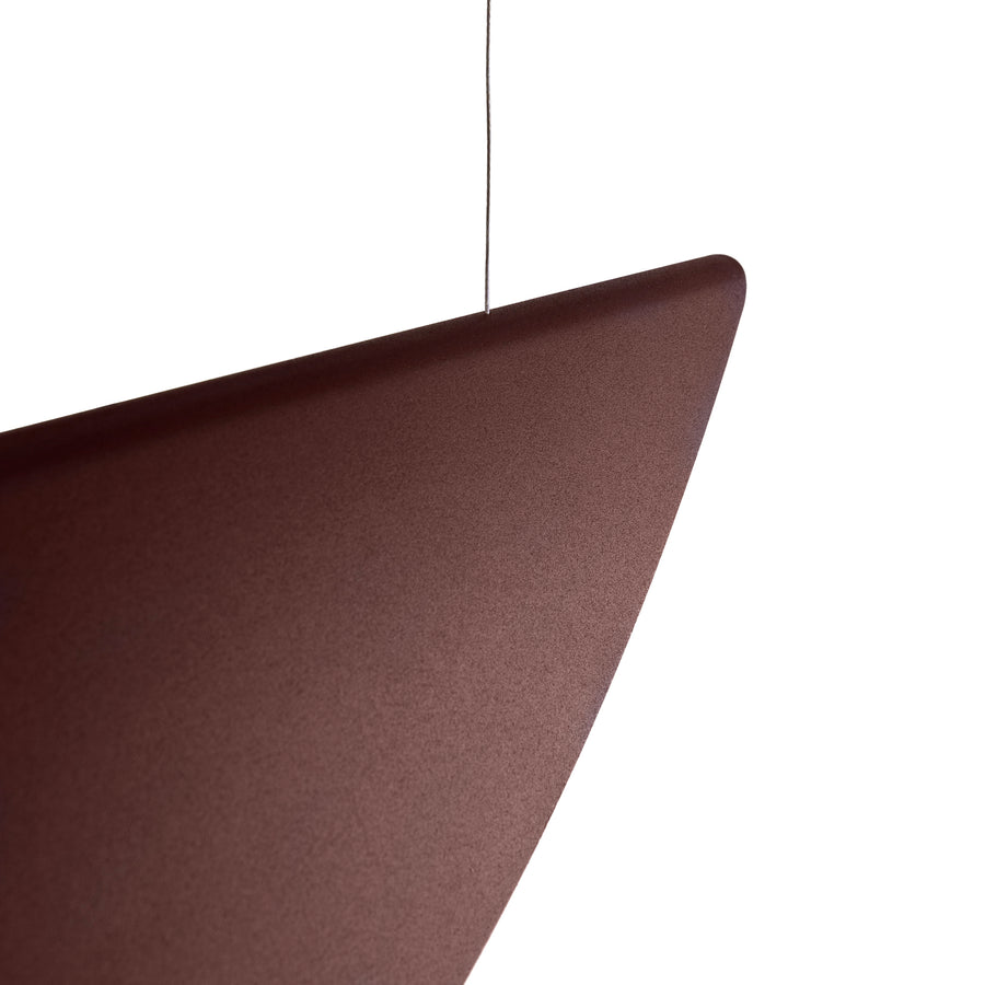 Pendant ASA black microtexture shade