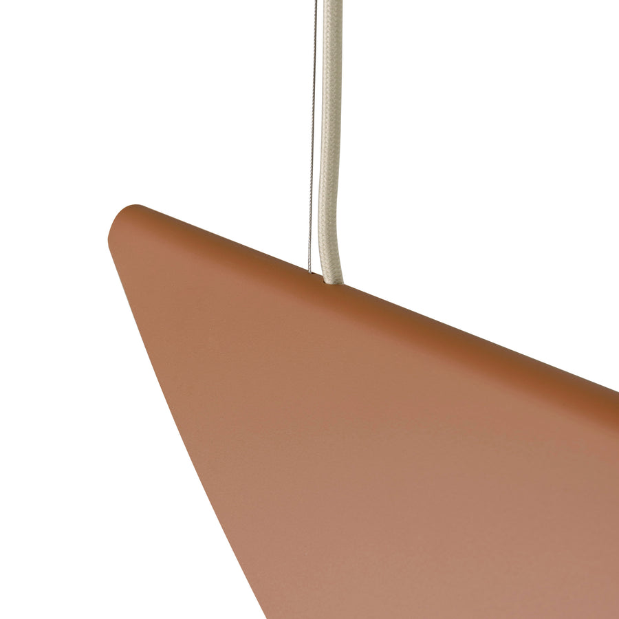 Pendant ASA black microtexture shade