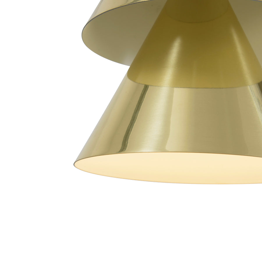 Pendente BOSSA NOVA® duplo latão escovado