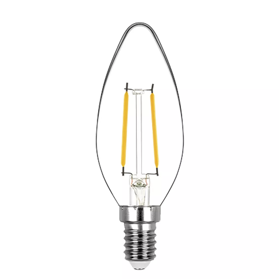Vela lisa filamento 2W