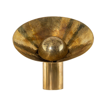 Lampshade GIRASSOL natural polished brass