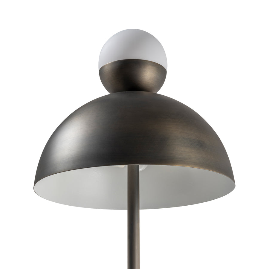 GUARDA CHUVA lampshade matt oxidized brass (gray)