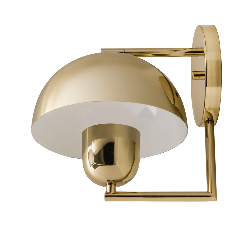 Wall light SATÉLITE polished brass